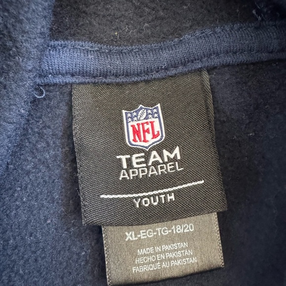 NFL Bears Sweatshirt hoodie. Youth size XL. Excellent used condition! - Picture 4 of 7